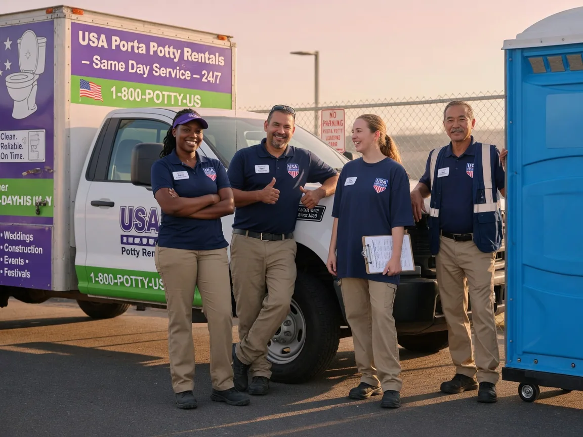 Porta Potty Rental company in Parksville, SC